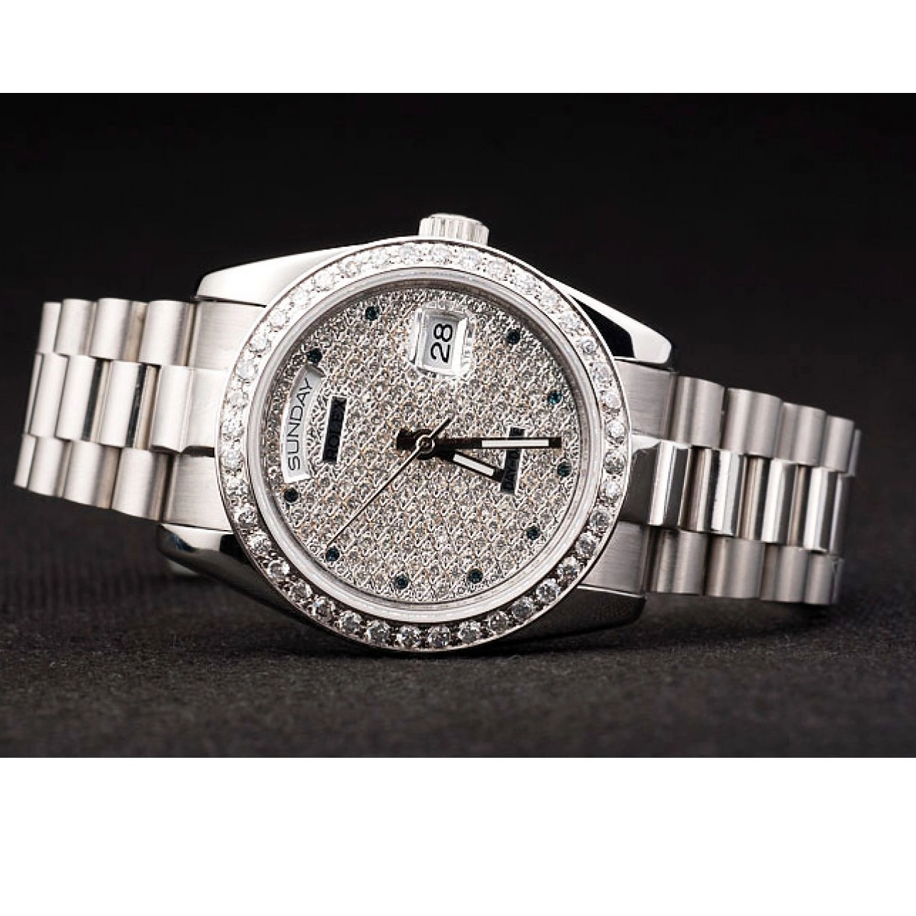 Aaa replica Day-Date Rolex Swiss Mechanism-srl60 0729